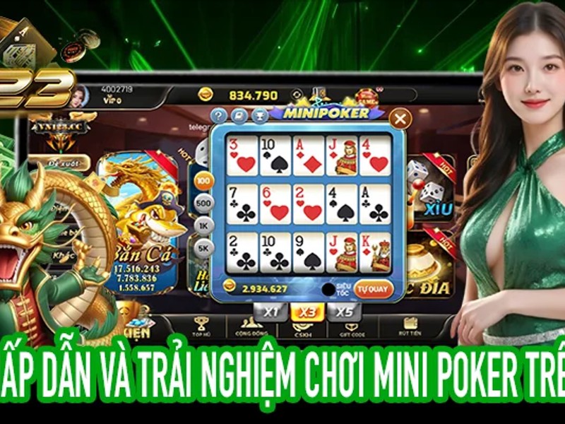 Hình ảnh các trò chơi bài truyền thống và hiện đại tại e2bet casino
