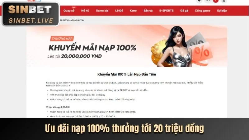 Người trúng xổ số E2BET Casino